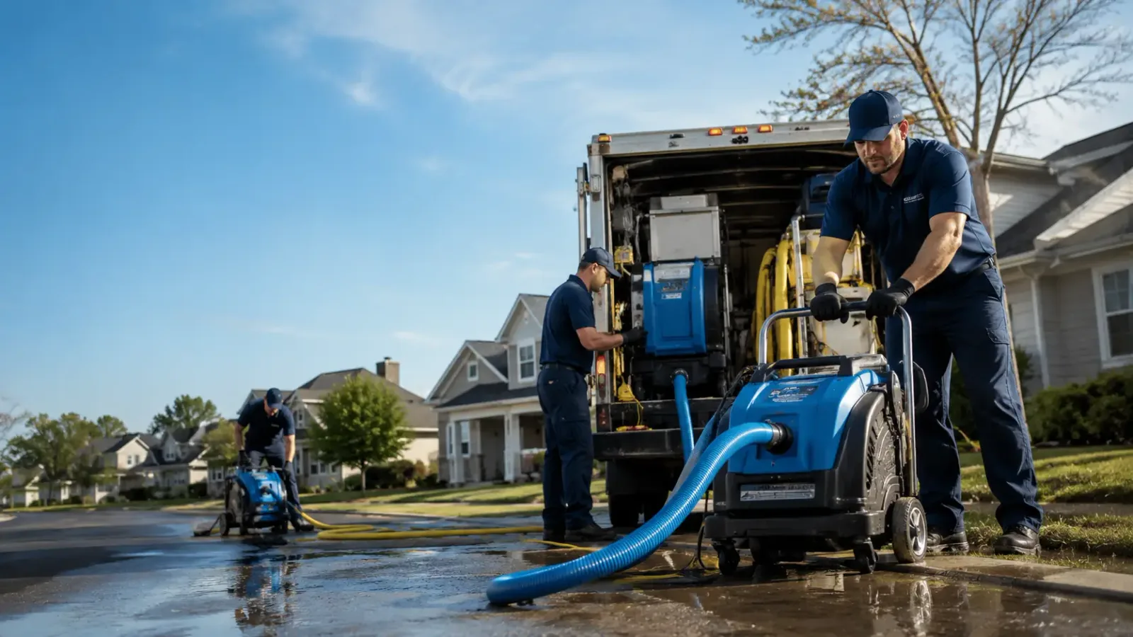 Flood Damage Cleanup in Goodfellow Afb, TX
